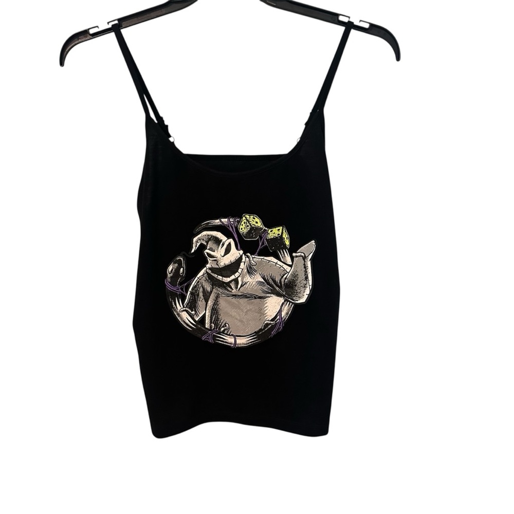 Disney Oogie Boogie women’s lightweight Black tank top size extra‎ large